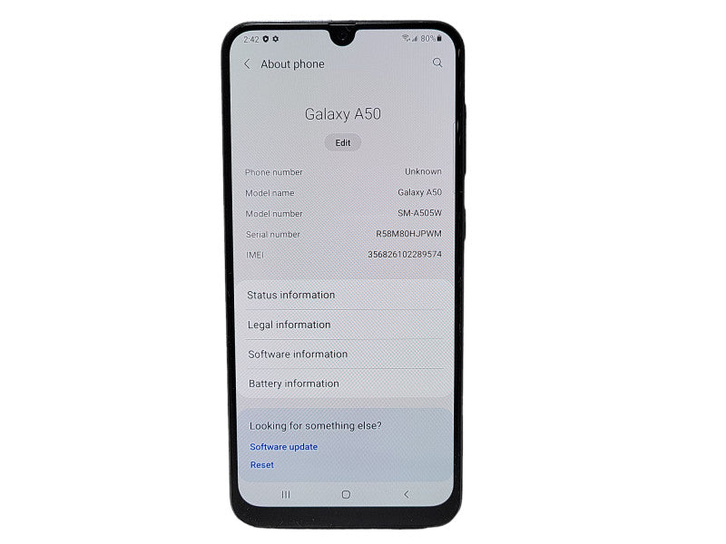 Samsung Galaxy A50 64GB (SM-A505W) READ $