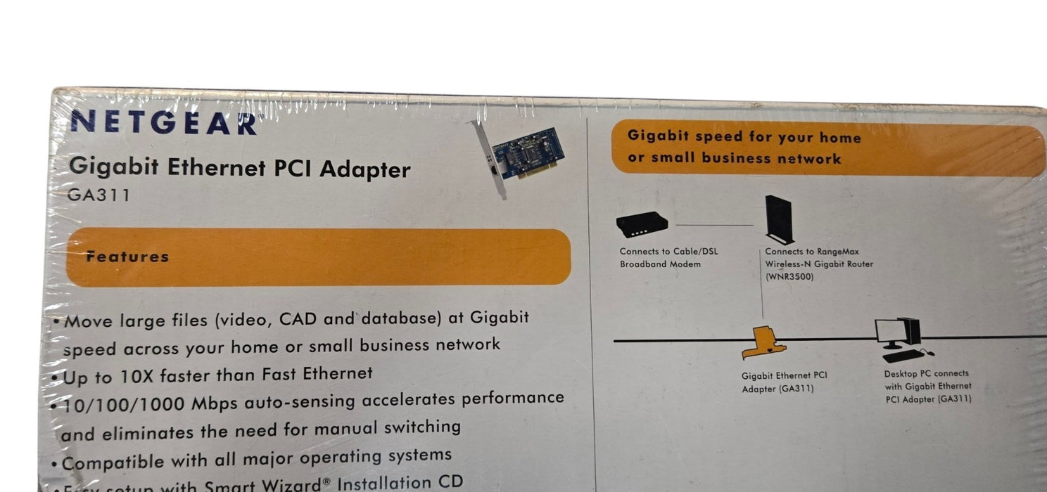 Netgear GA311 Gigabit Ethernet PCI Adapter