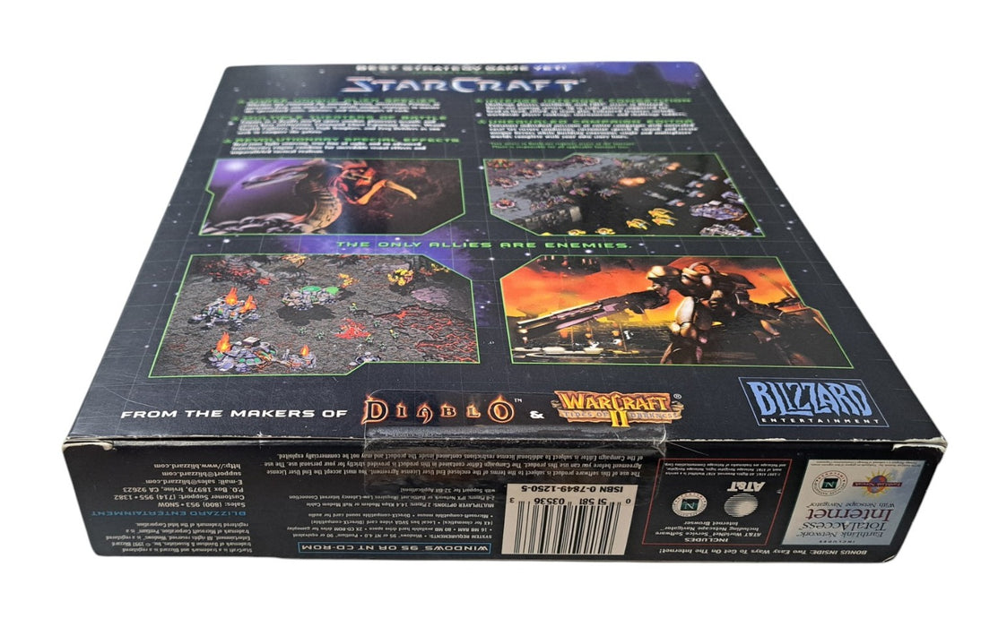 StarCraft PC Big Box Collector's Special Edition Box No Game Disc | READ