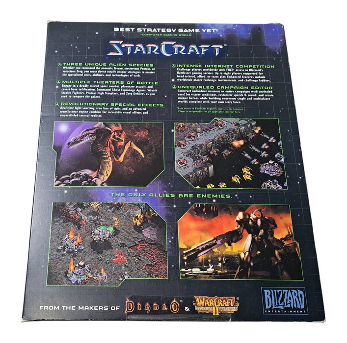StarCraft PC Big Box Collector's Special Edition Box No Game Disc | READ