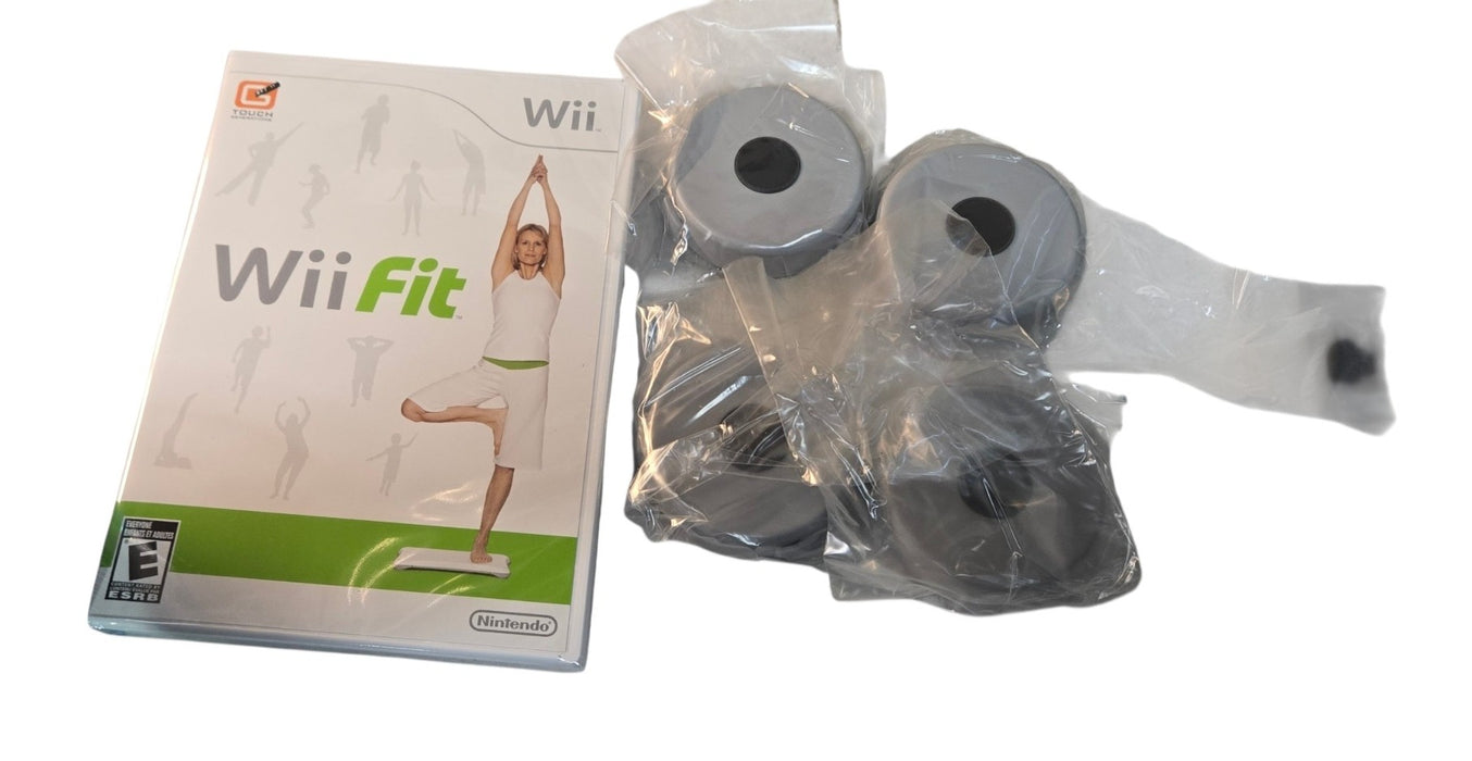 Open Box Nintendo Wii Fit Balance Board RVL-021 with Wii fit