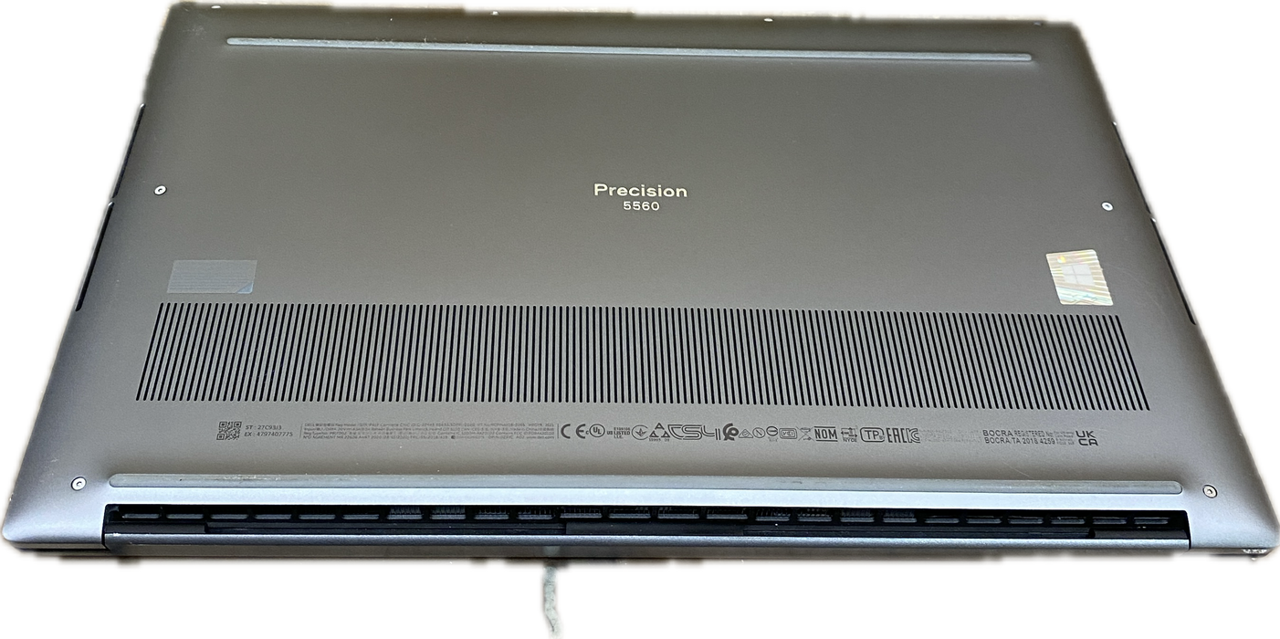 Dell Precision 5560 4K TOUCH i7-11850H QUADRO T1200 GPU 16GB RAM 256GB SSD READ!