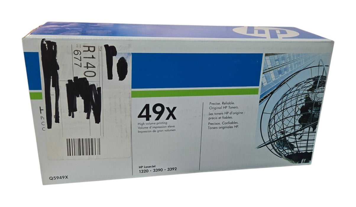 Brand New HP 49X Q5949X - High Yield Black LaserJet Toner Cartridge