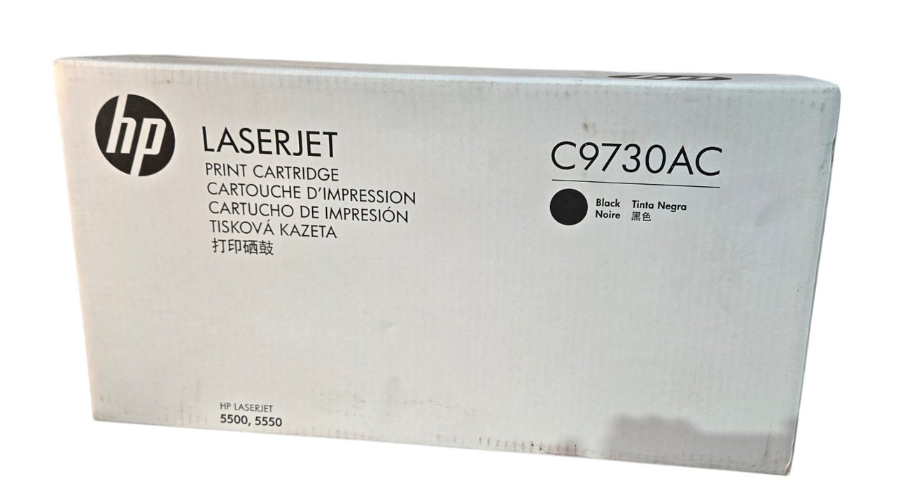 Brand New HP C9730AC Black LaserJet Print Cartridge for LaserJet 5500 5550