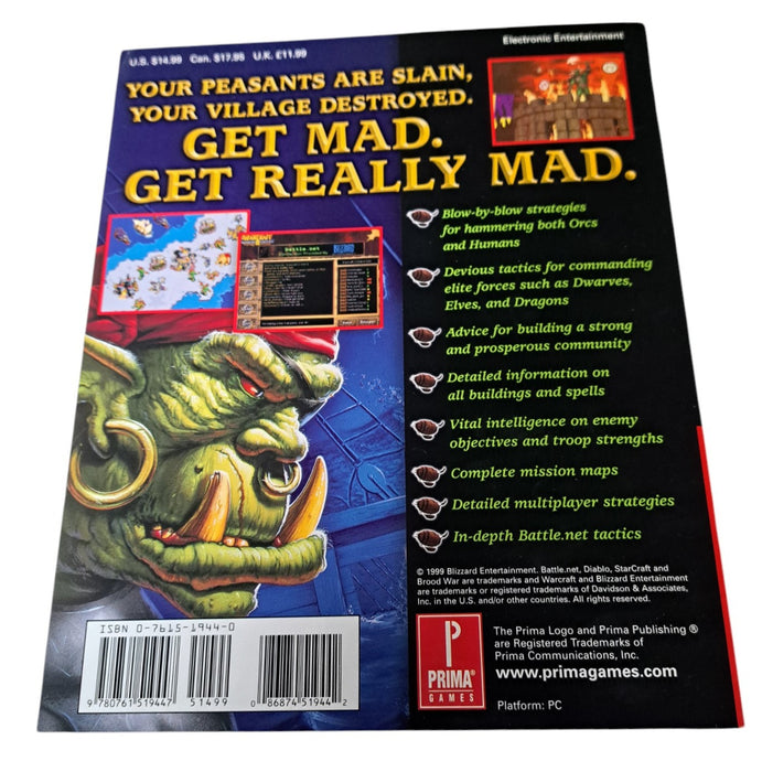 Warcraft II: Battle.net Edition Prima's Official Strategy Guide