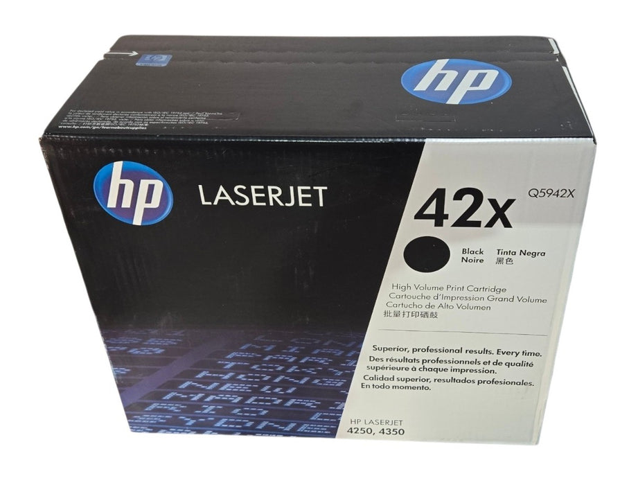 HP LaserJet 42X Q5942X - High Yield Black Print Toner Cartridge