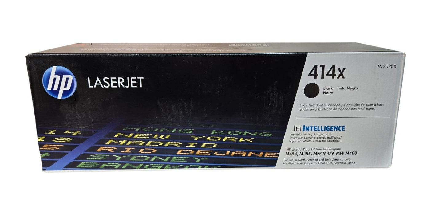 HP 414X W2020X Black High Yield LaserJet Toner Cartridge