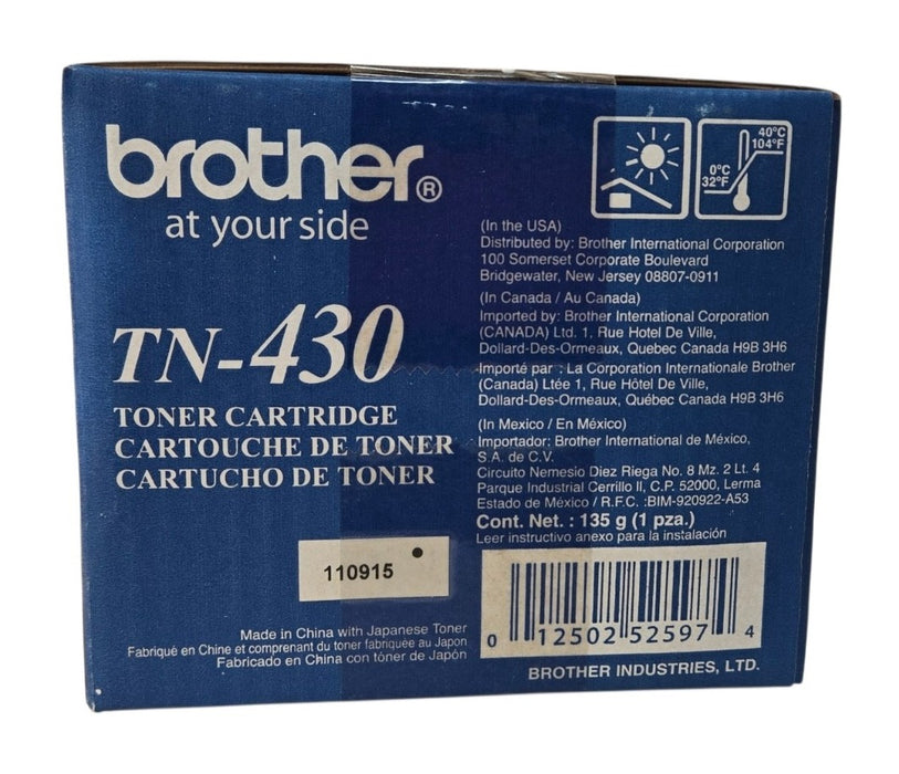 Brother TN-430 Black Toner Cartridge for HL-1240 HL-1440 MFC-8300