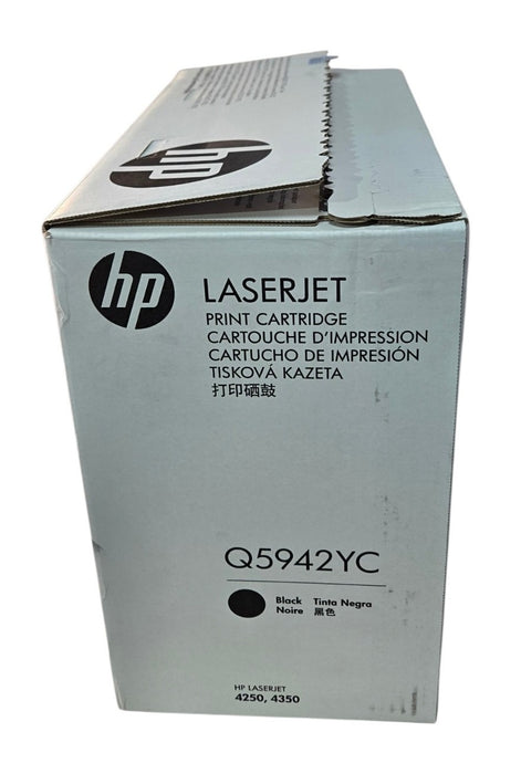 Open Box HP LaserJet Q5942YC Black Print Cartridge for LaserJet 4250 4350