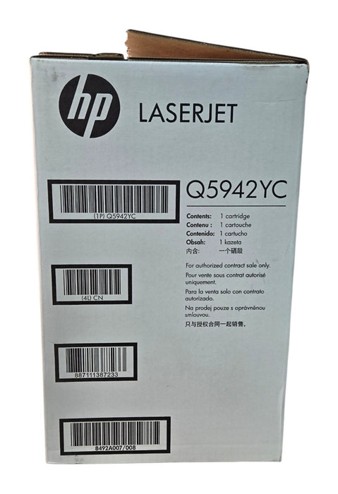 Open Box HP LaserJet Q5942YC Black Print Cartridge for LaserJet 4250 4350
