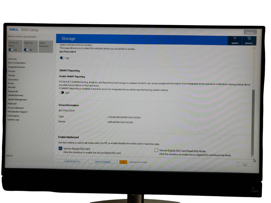 Dell Pro 24 QC24251 AIO, Intel i5 14500T, 16GB DDR5, 256GB NVMe, No OS