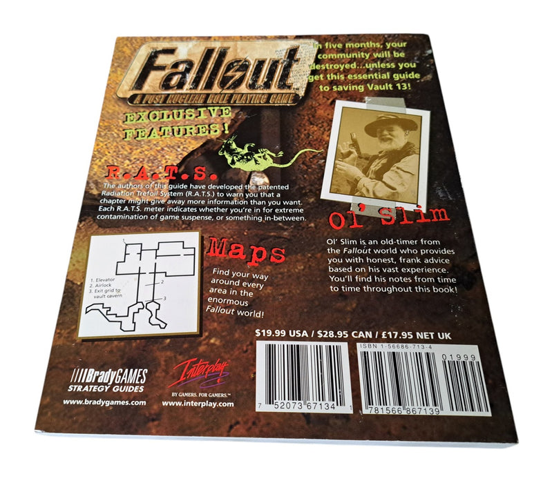 Fallout A Post Nuclear Role Playing Game BradyGames Official Survival Guide