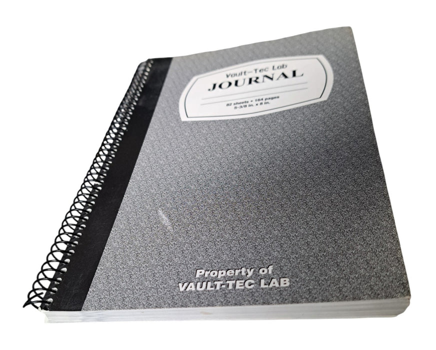 Interplay Fallout 2 Vault-Tec Lab Journal Notebook - Spiral Bound
