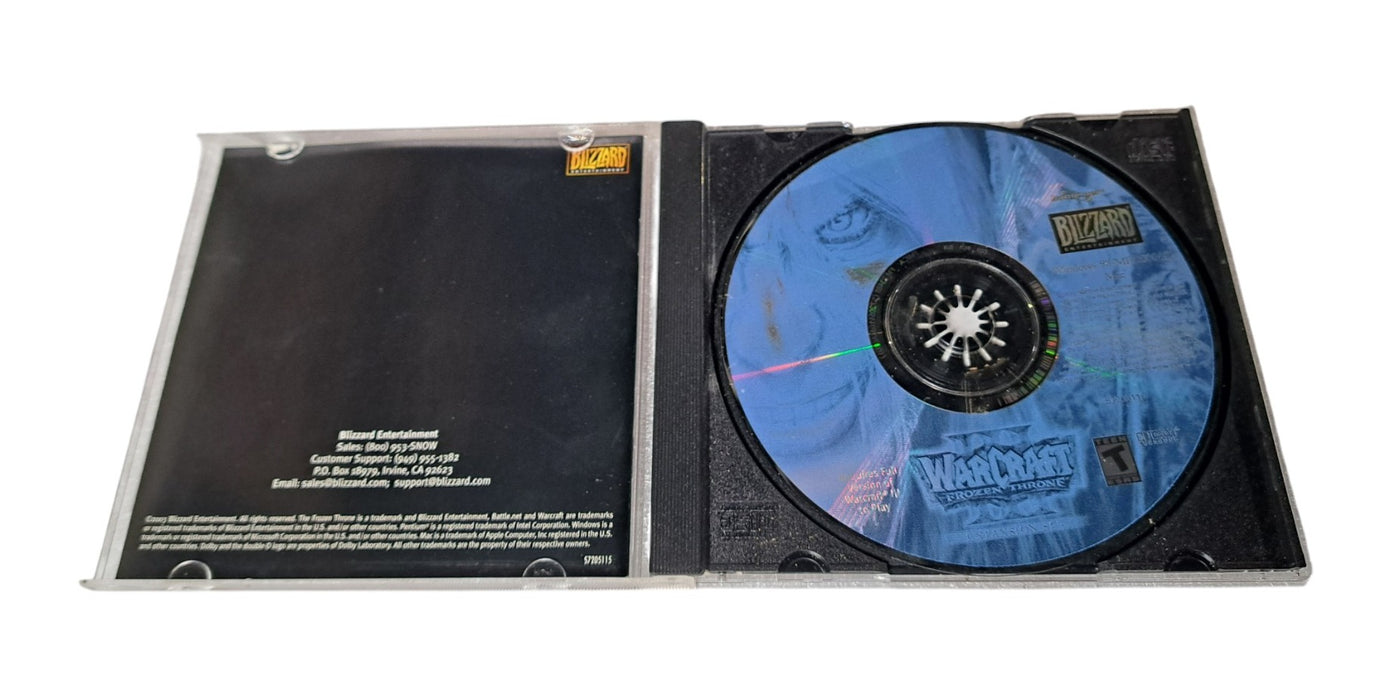 Blizzard Warcraft III Reign of Chaos & The Frozen Throne PC Mac CD-ROM Set