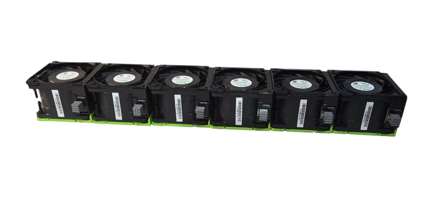 Lot of 6 Nidec UltraFlo V60E12BS1CD3-07T02 - 12V 1.40A Server Cooling Fans
