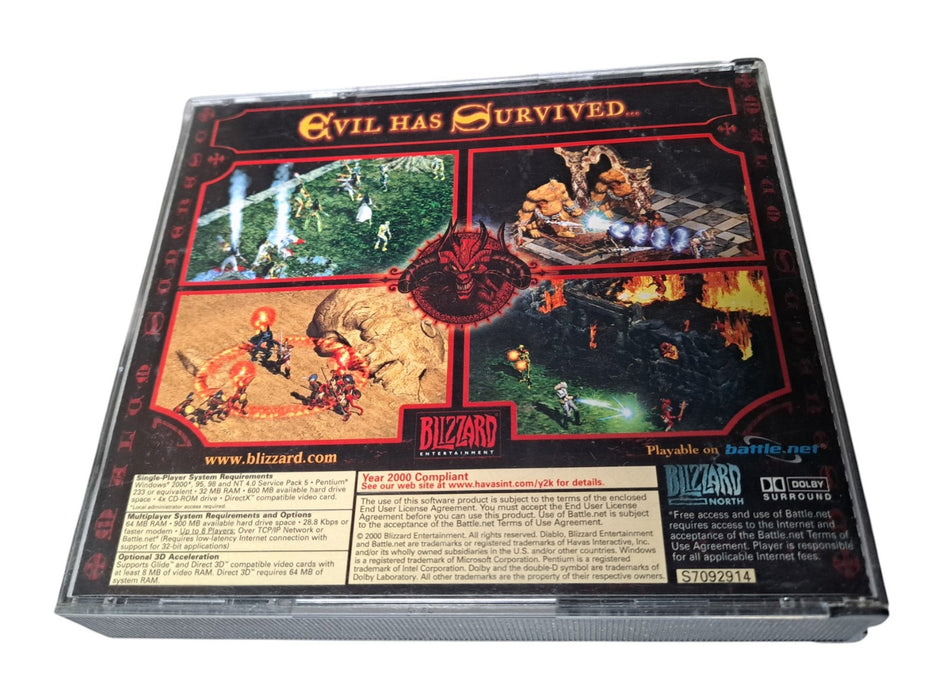 Blizzard Diablo II PC 2000 - 3-Disc Set with Jewel Case