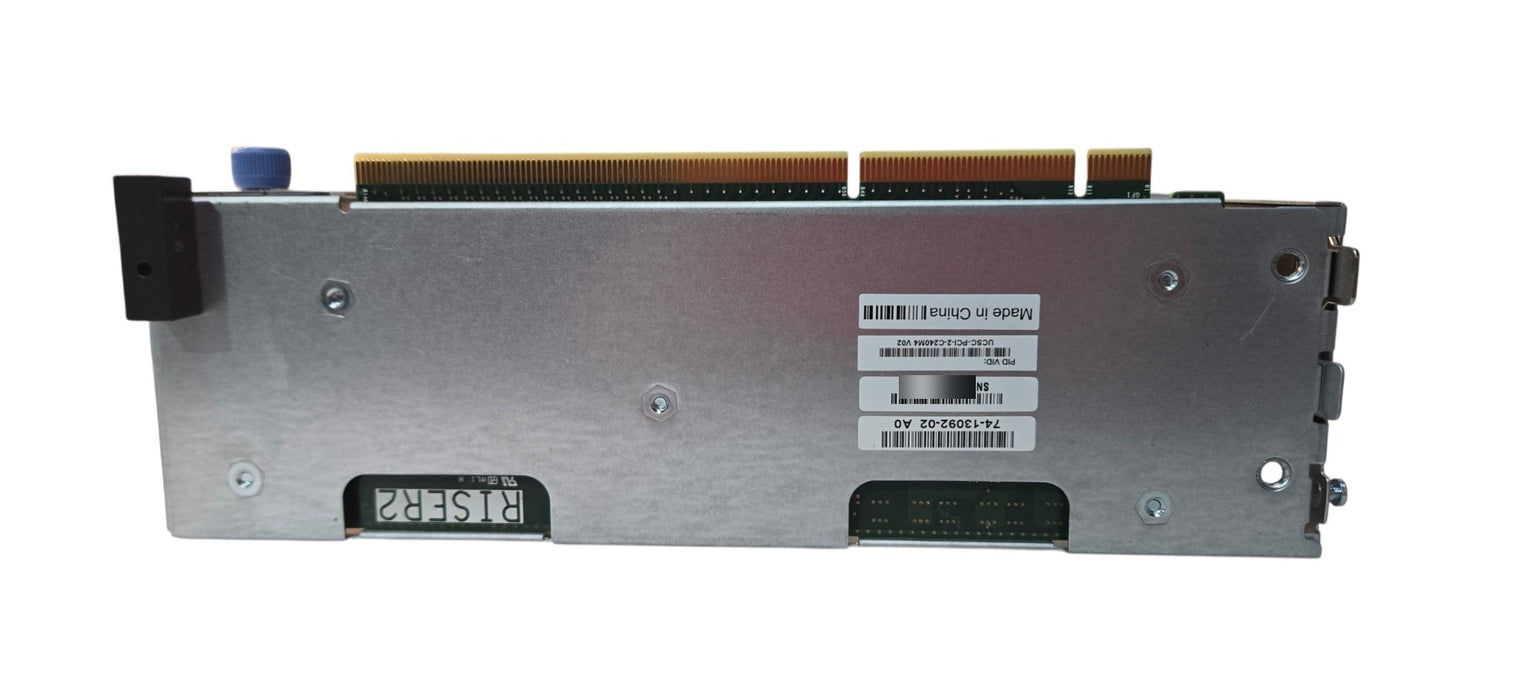 Cisco UCSC-PCI-2-C240M4 V02 PCIe Riser Card w/ 4-Port Gigabit NIC Card