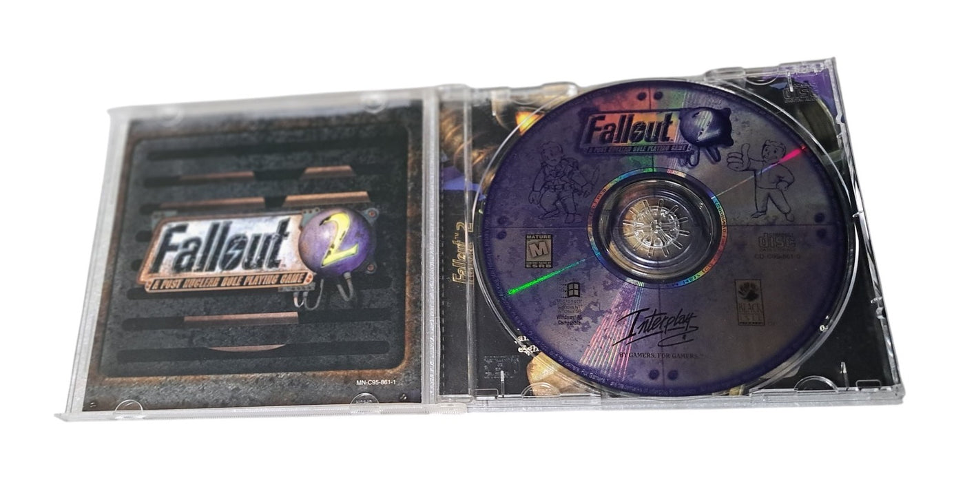 Fallout 2: A Post Nuclear Role Playing Game PC CD-ROM Jewel Case
