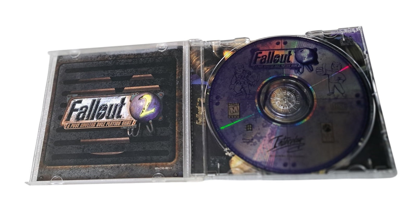 Fallout 2: A Post Nuclear Role Playing Game PC CD-ROM Jewel Case