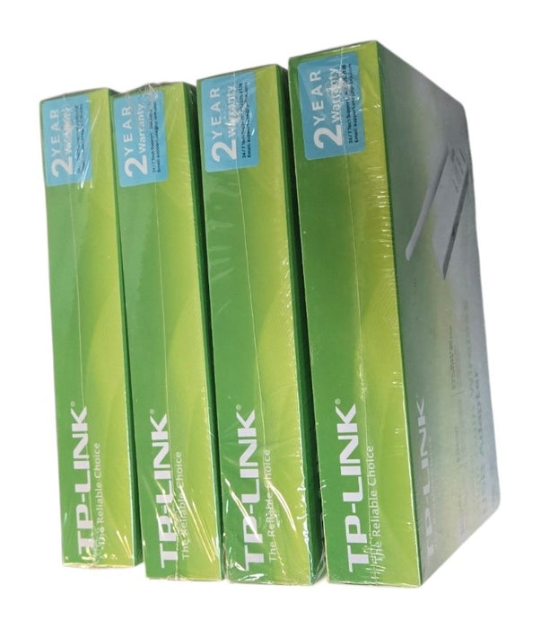 TP-Link TL-WN722N 150Mbps High Gain Wireless USB Adapter Lot of 4