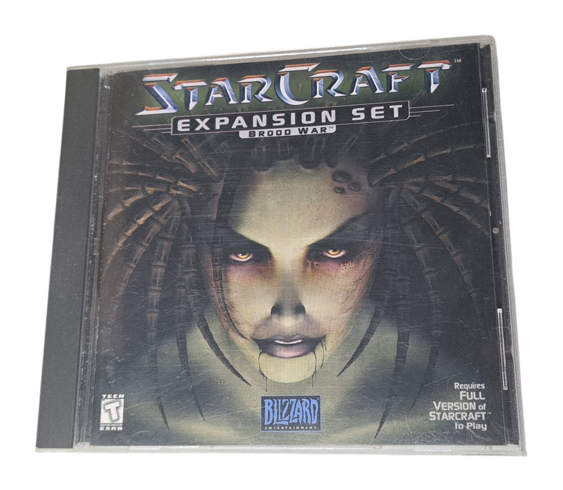 StarCraft Brood War Expansion Set PC CD-ROM With Jewel Case