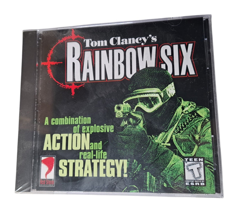 Tom Clancy's Rainbow Six PC CD-ROM Video Game With Jewel Case Sealed