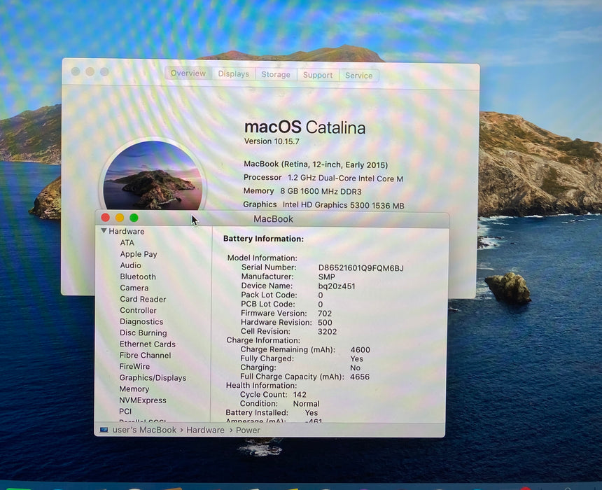 Apple MacBook Retina 12" Early 2015 Intel Core M5Y51 8GB RAM 512GB SSD READ!