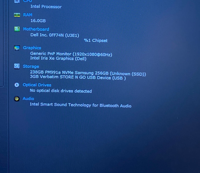 Dell Latitude 5440 Intel Core i5-1345U 1.60GHz 16GB RAM 256GB SSD