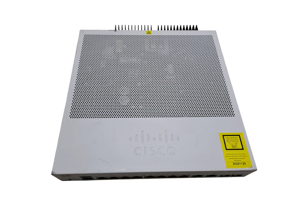 Cisco Catalyst C1000-8P-2G-L | 8-Port Gigabit PoE+ Silent Switch 2x Combo