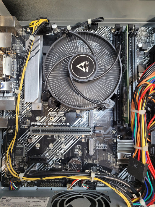 Generic Pc w/ Asus B460M-A Intel Core i5-10600K CPU 8GB RAM No HDD