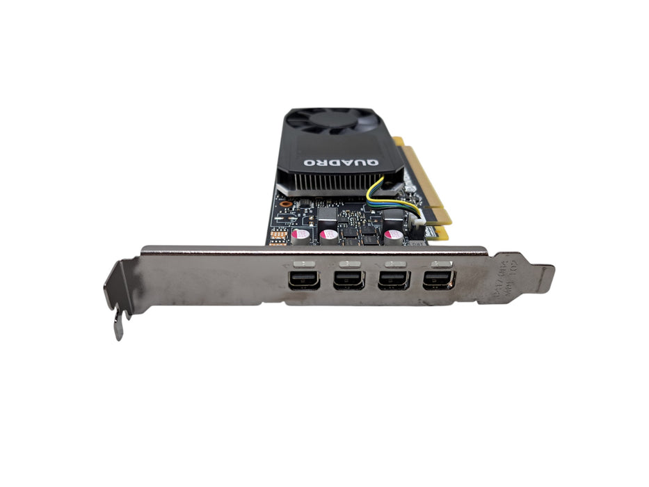 NVIDIA Quadro P1000 4GB GDDR5 Graphics Card 4x Mini DisplayPort
