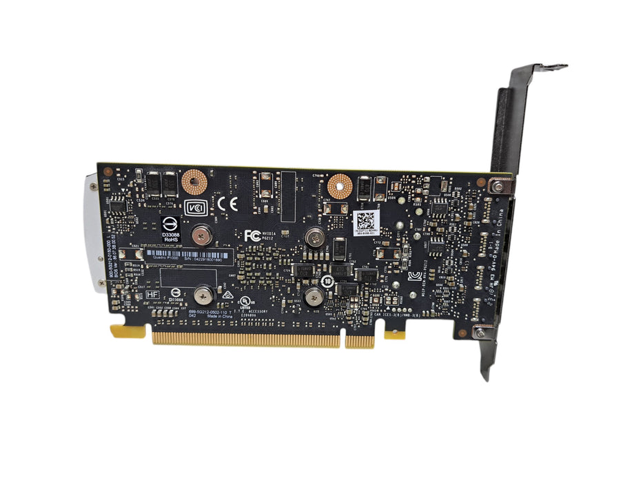 NVIDIA Quadro P1000 4GB GDDR5 Graphics Card 4x Mini DisplayPort