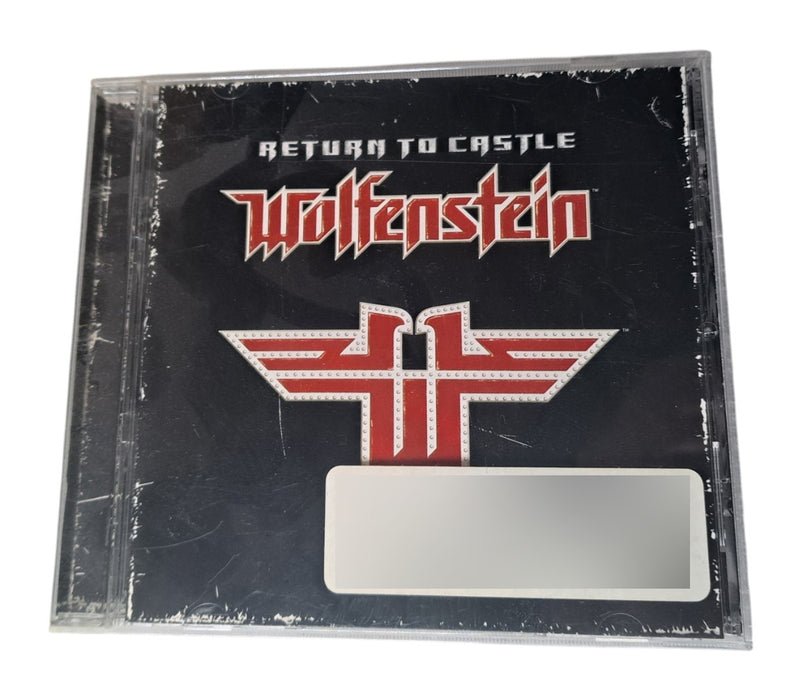 Return to Castle Wolfenstein - PC CD-ROM Video Game Jewel Case