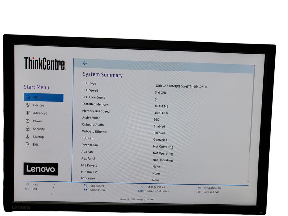 Lenovo ThinkCentre M80s Gen 3 SFF | Intel Core i5-12500, 16GB DDR5, No HDD/OS