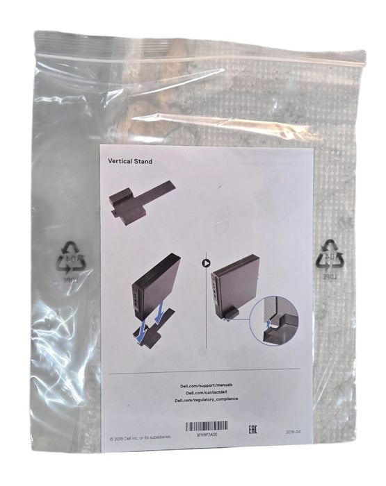 Dell MNT-ODD-MFF-D9 OptiPlex Micro Enclosure Stand/Mounting Bracket DP/N 07MRHH