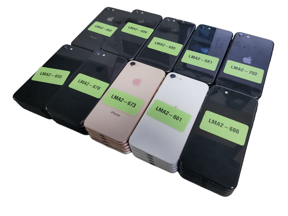 Lot of 48x Apple iPhone 8 / SE2 [A19xx to A22xx Series | B/C Condition][LMA2-10]