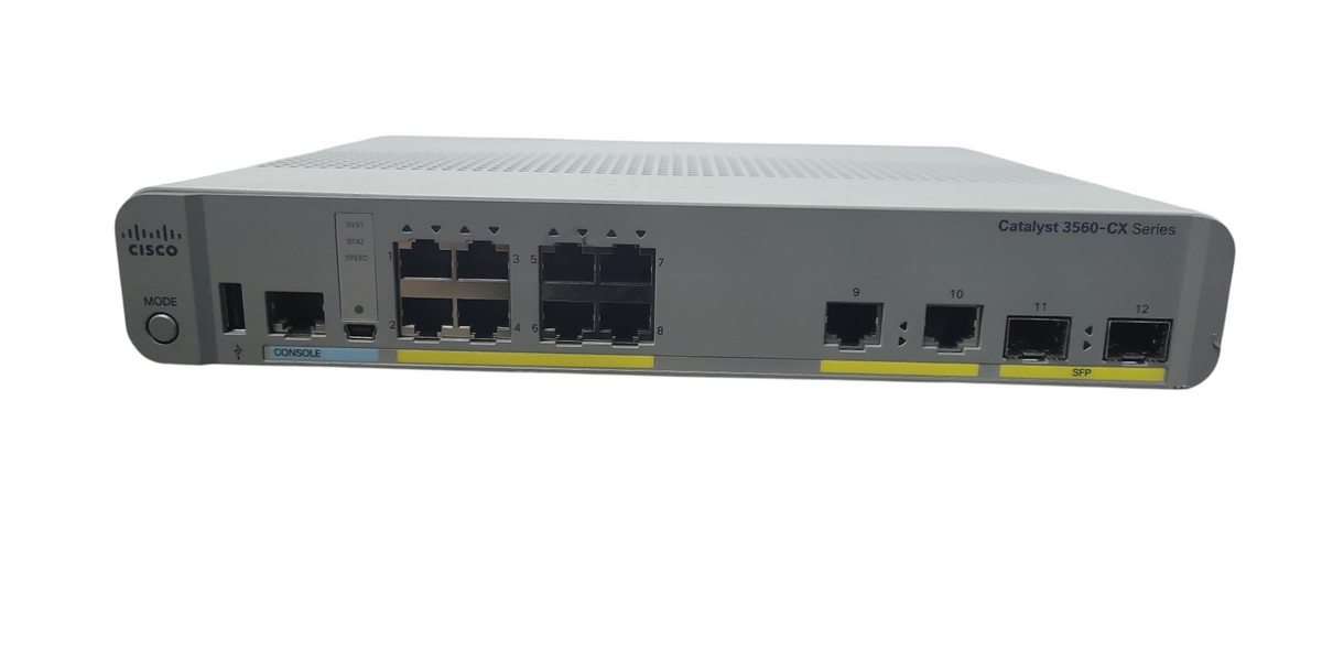 Cisco Catalyst WS-C3560CX-8TC-S - 8-Port Gigabit Compact Managed
