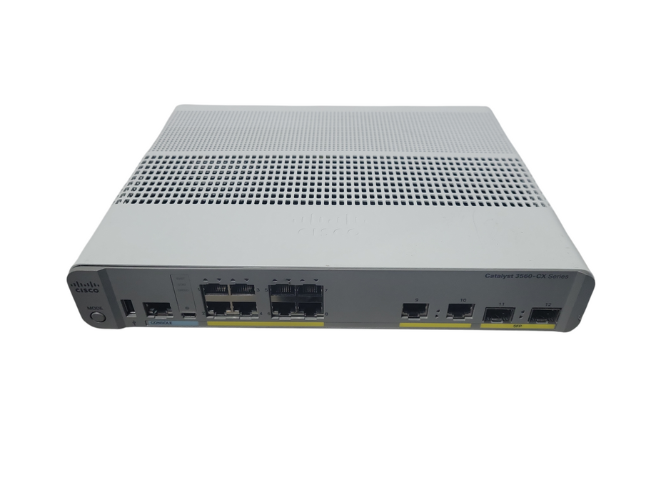 Cisco Catalyst WS-C3560CX-8TC-S - 8-Port Gigabit Compact Managed Switch