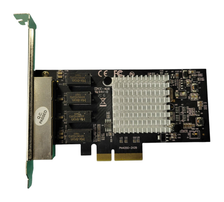 PN4I350-2X2B - 4-Port Gigabit Ethernet PCIe Network Adapter Card