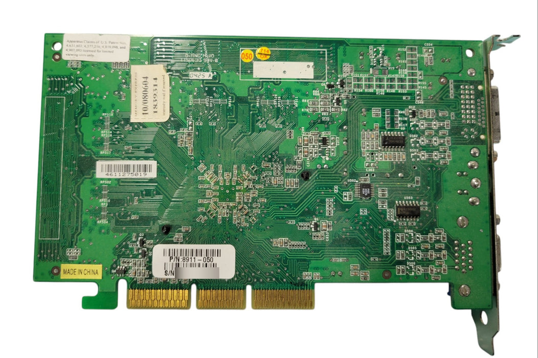 MSI MS-8911 Ver:200 - AGP 8X Video Graphics Card DVI VGA S-Video