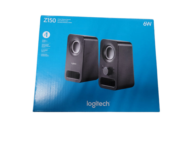 Logitech Z150 Multimedia 2.0 Portable Computer Speakers