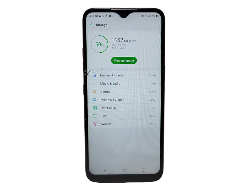 LG K41S LMK410 32GB READ $
