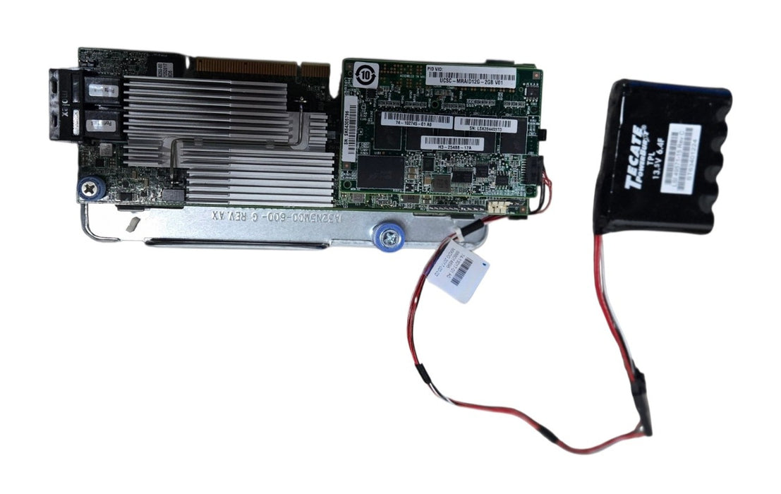 Cisco UCSC-MRAID12G-2GB V01 UCSC-MRAID12G-2GB 12Gbps SAS RAID Controller with