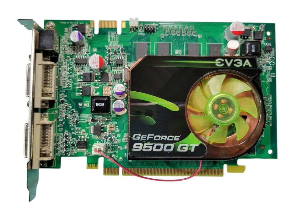 EVGA GeForce 9500 GT 1GB DDR2 PCIe Graphics Card 01G-P3-N959-TR