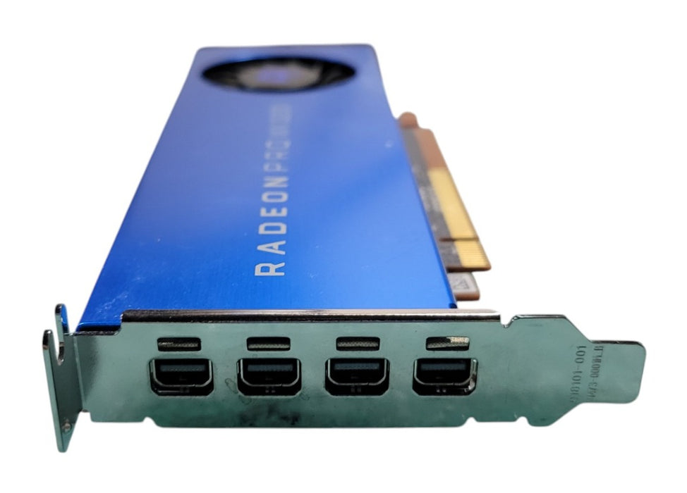 AMD Radeon Pro WX 3200 4GB GDDR5 4x Mini-DisplayPort PCIe Graphics Card