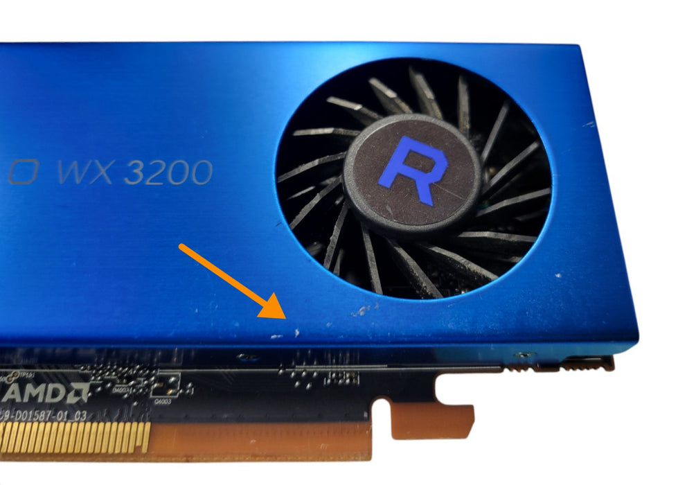 AMD Radeon Pro WX 3200 4GB GDDR5 4x Mini-DisplayPort PCIe Graphics Card