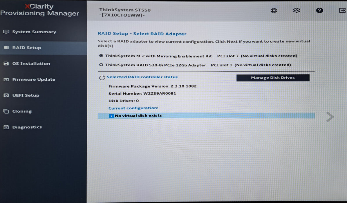 Lenovo ThinkSystem ST550 | Xeon Bronze 3204 @1.90GHz, 32GB DDR4, 530-8i, 750W