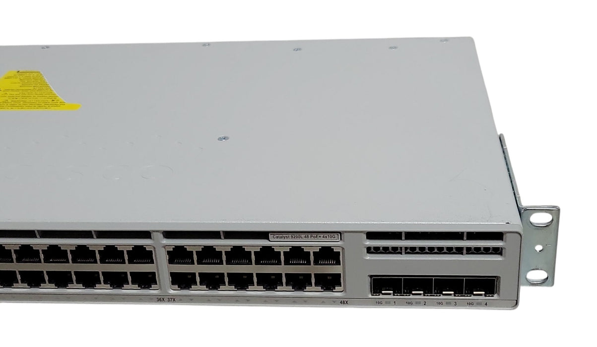 Cisco Catalyst C9200L-48P-4X - 48-Port PoE+ 4x 10G SFP+ Managed Switch 2x PSU