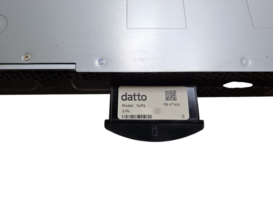 Datto S4P6 1U Server - Xeon D-2143IT @2.20GHz, 32GB DDR4, No Drives