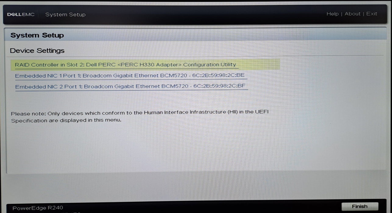 Dell PowerEdge R240 Server | Xeon E-2124 @3.30GHz, 16GB DDR4, H330, 250W PSU